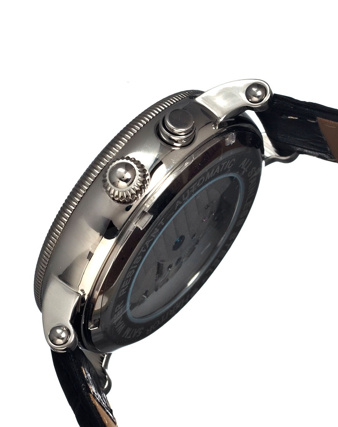 > heritor automatic男士皮制手表herhr1601