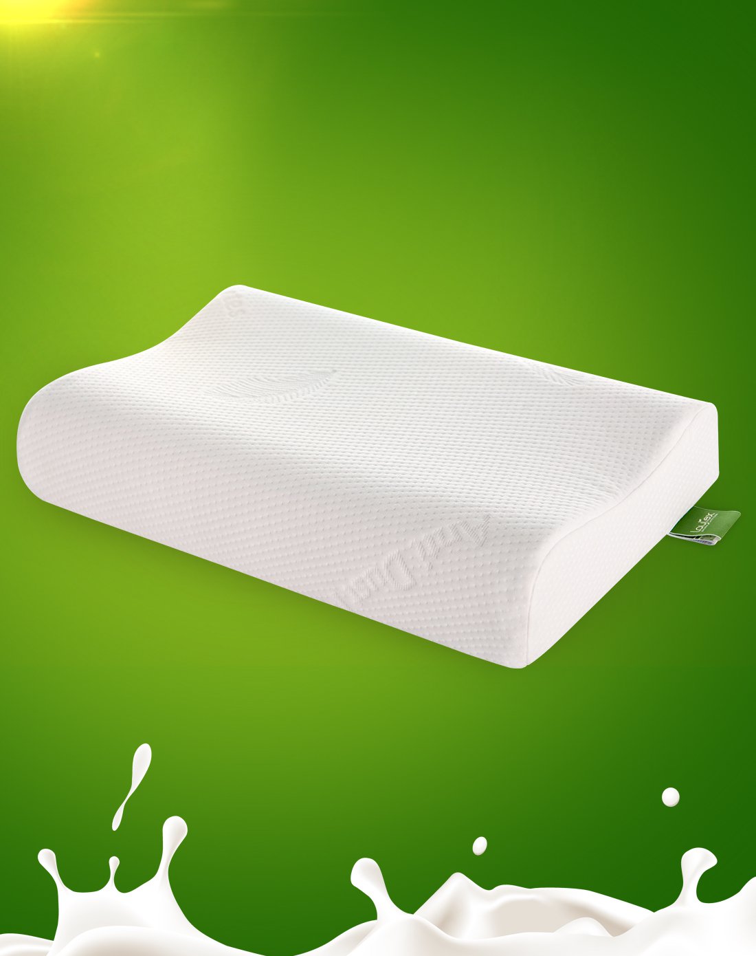 laytex乳胶护颈枕tpxa9/11*40*60cm/个