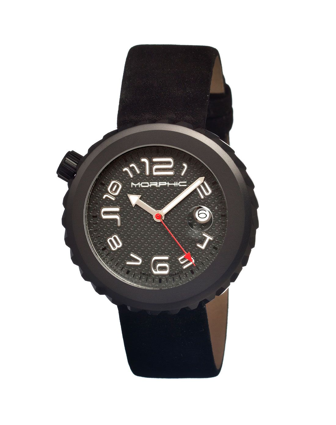 > morphic黑色 & 炭笔 m13系列瑞士腕表mph1306