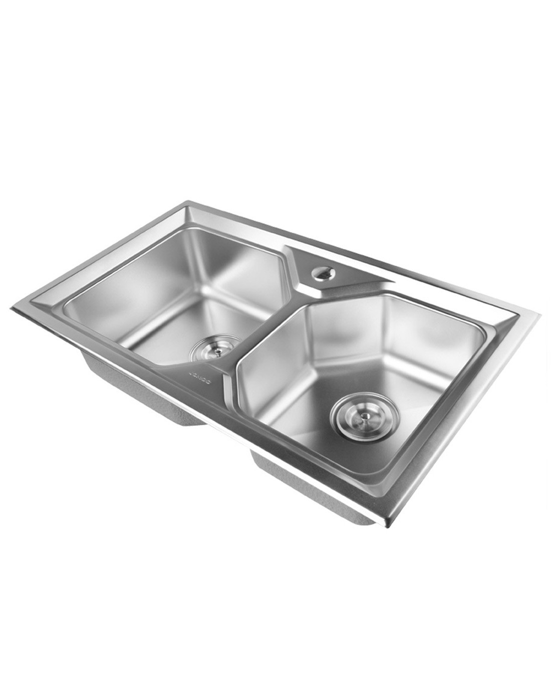 jomoo不锈钢水槽双盆750*435*200