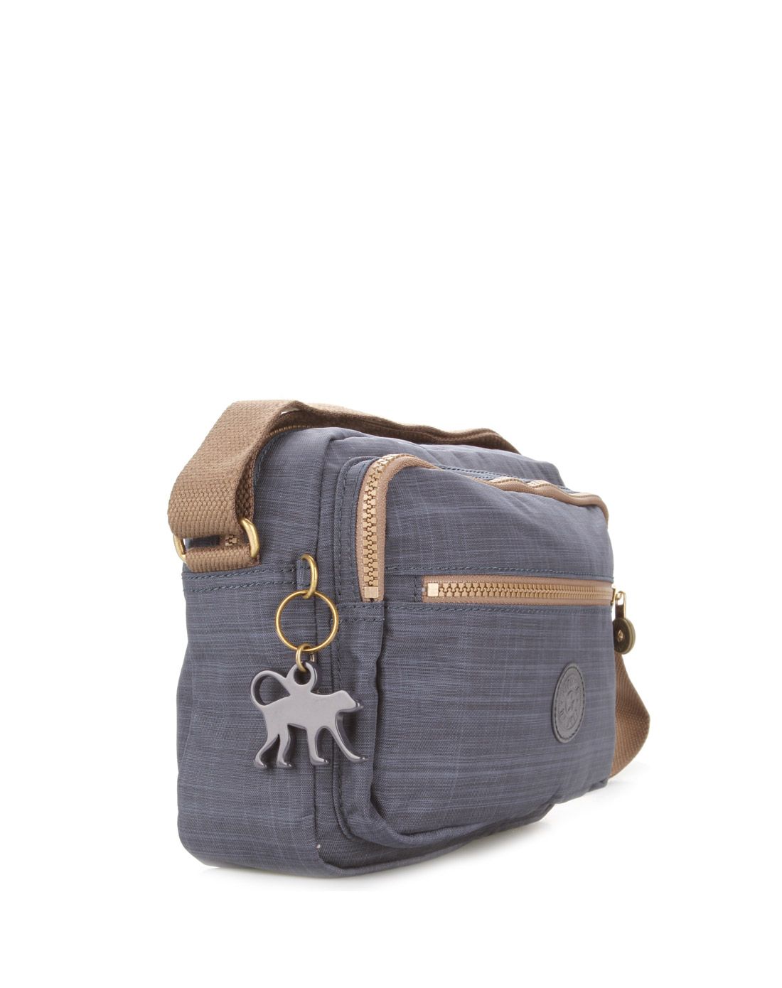 > kipling 女士深蓝色单肩斜挎休闲包