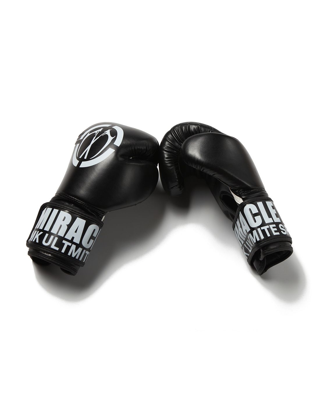 新款潮牌死亡奇迹logo印花黑色拳击手套