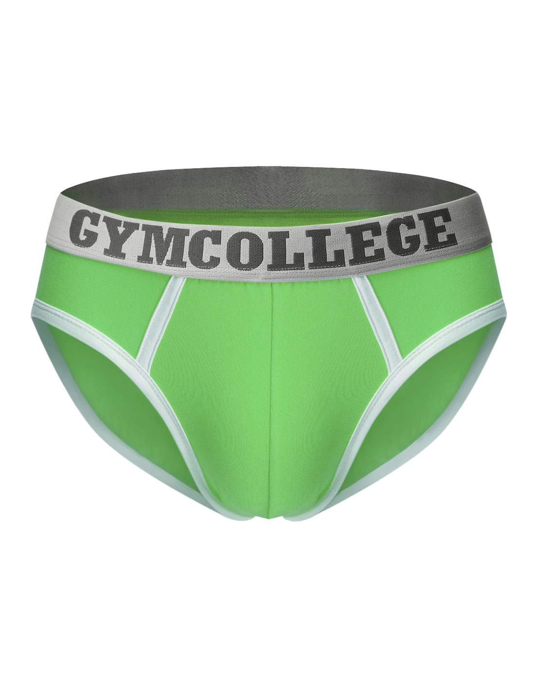 (两件起售)男性三角内裤嫩绿色