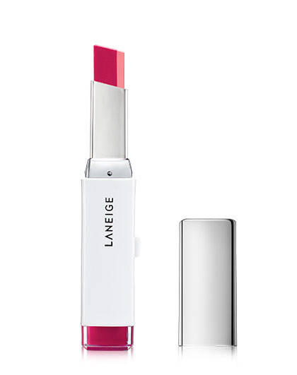 兰芝laneige 双色立体唇膏14号 2g 口红 柔润撞色