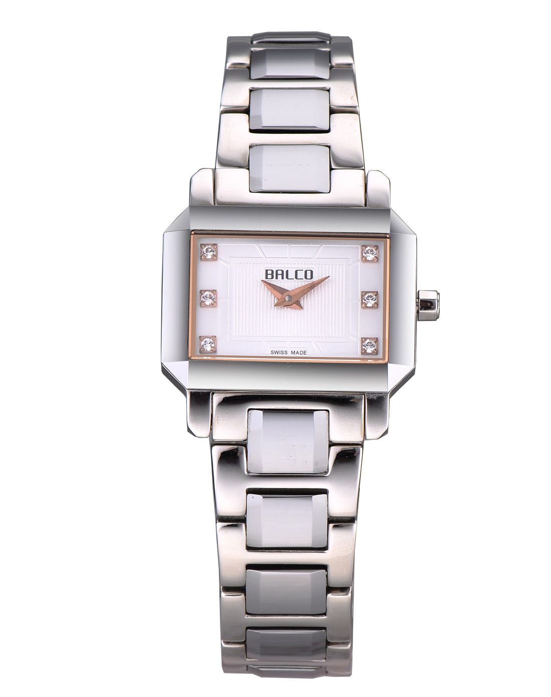 瑞士拜戈 【专柜同步款】简约大气白盘石英女表