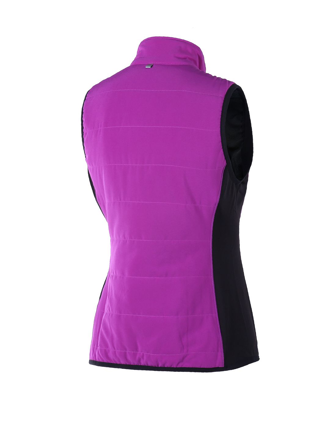 运动保暖 女款紫色马甲外套 轻薄抗风速干