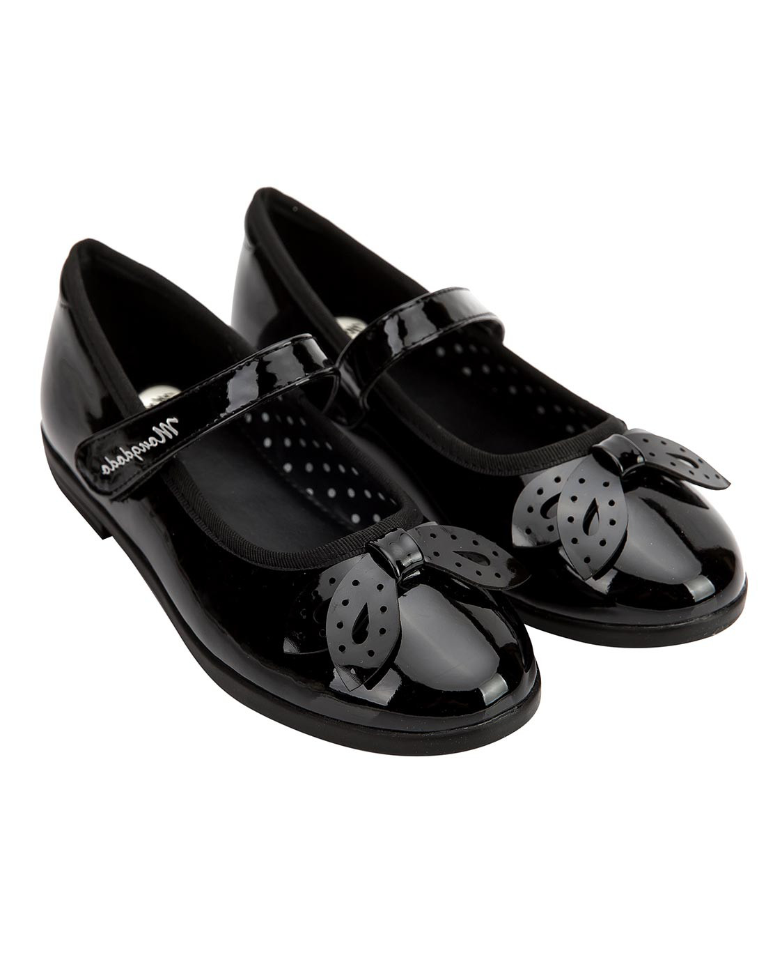 黑色中童公主鞋