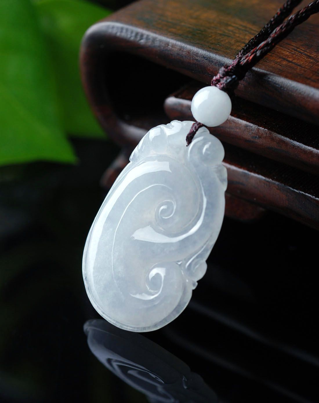 tamina 天然a货翡翠糯种祥云瑞彩吊坠 多款可选