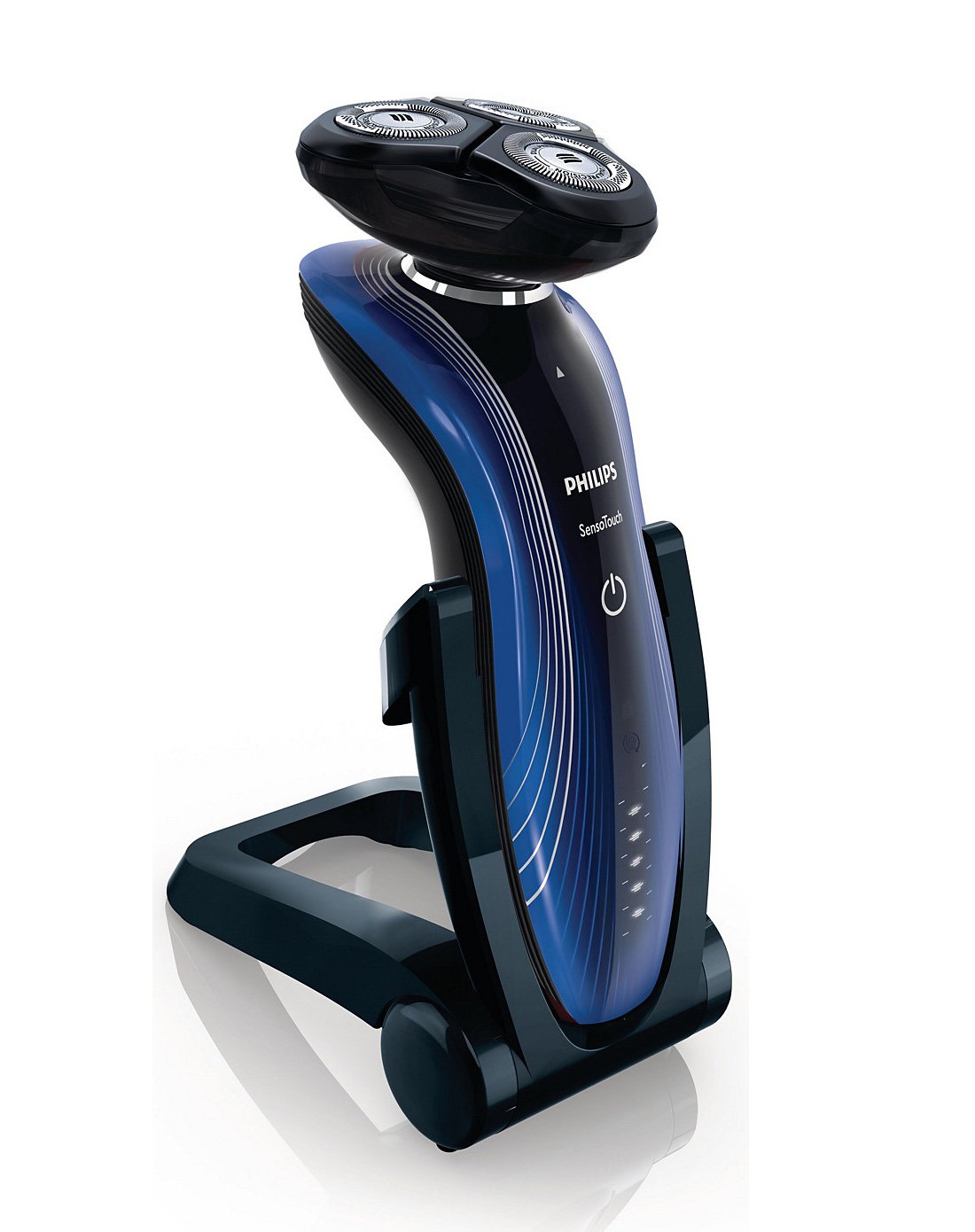 philips飞利浦rq1187双向浮动多网孔捕捉刀网水洗三刀头剃须刀