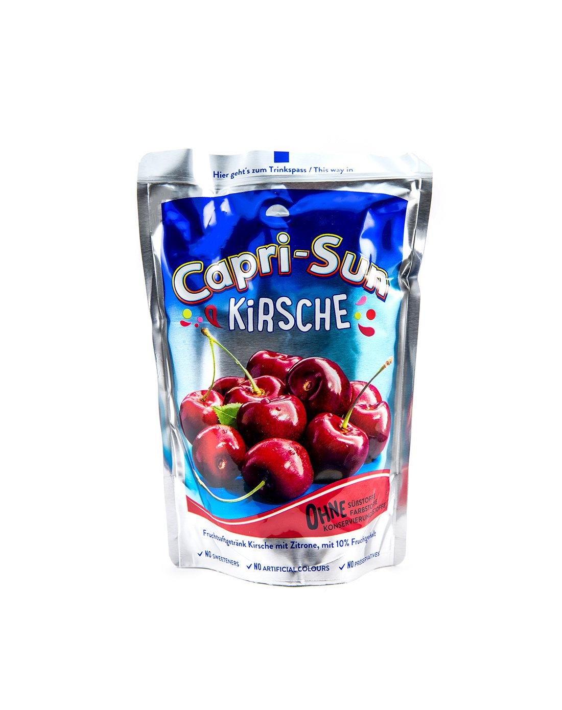 capri-sun果倍爽 樱桃饮料200ml*10整箱装