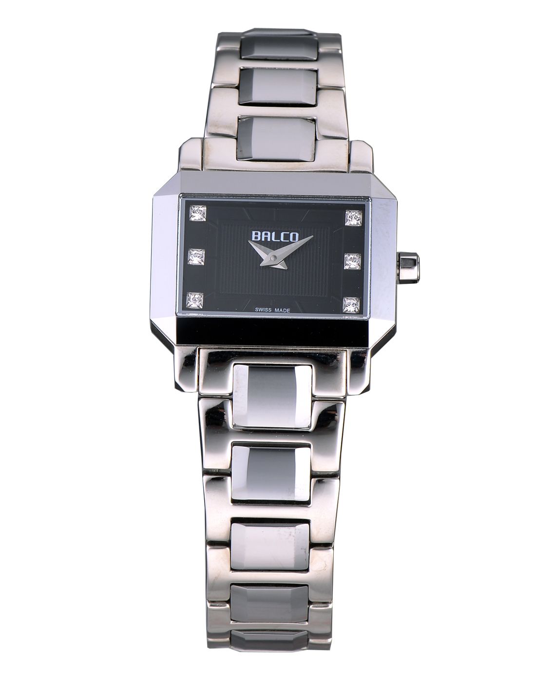 瑞士拜戈 【专柜同步款】简约大气黑盘石英女表