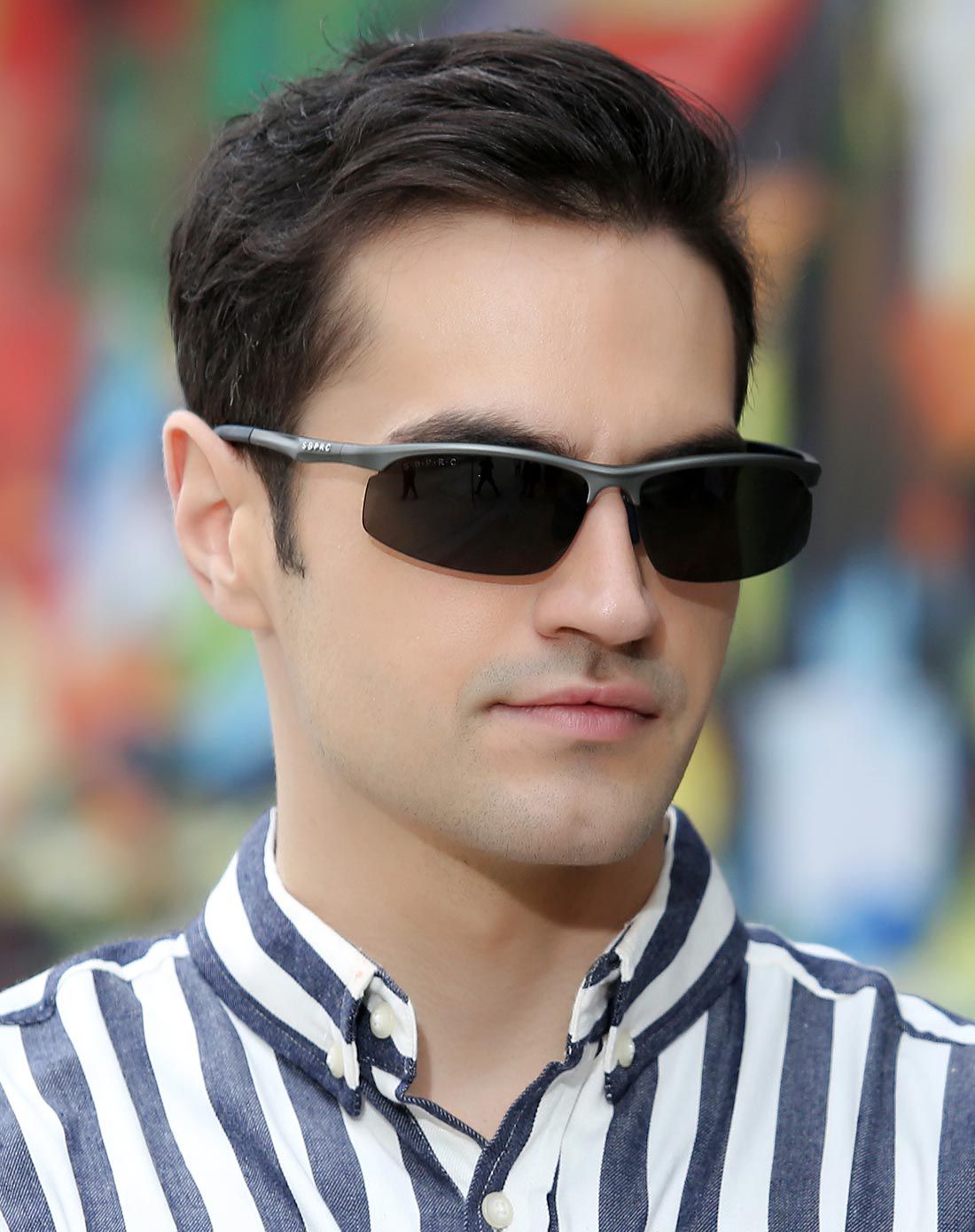 圣大保罗太阳眼镜专场圣大保罗 运动风范低调气质男款偏光镜po0266c