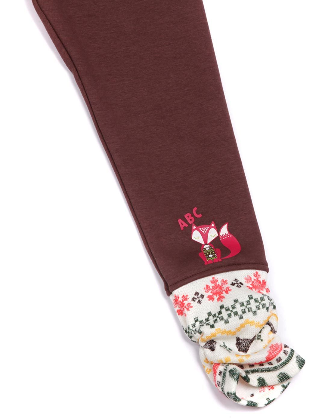 女童装可可豆色针织打底裤【110-160码】