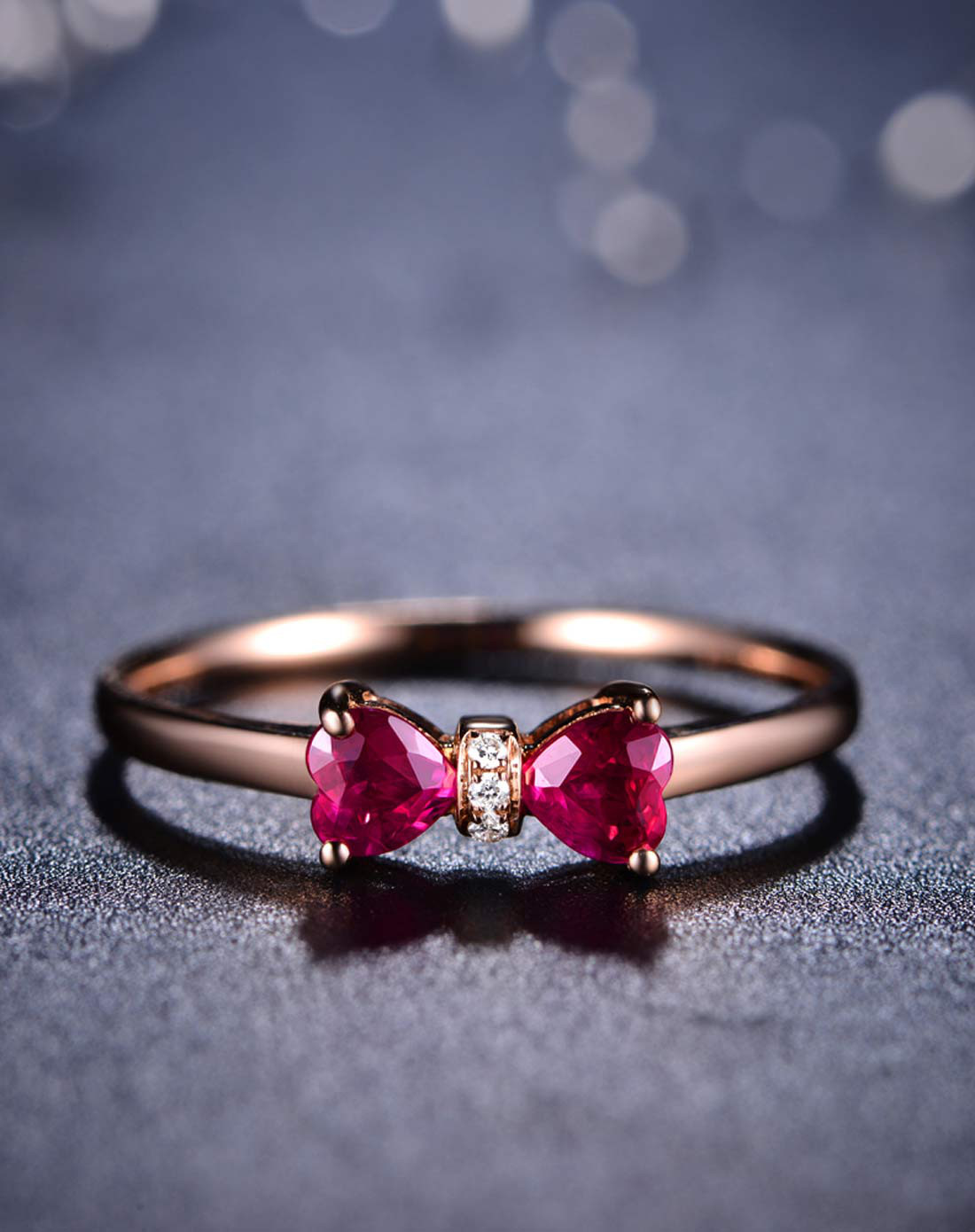 伊士蔓ilsommo珠宝专场ilsommo 玫瑰18k金红宝石女戒ysmw06315hb_唯品