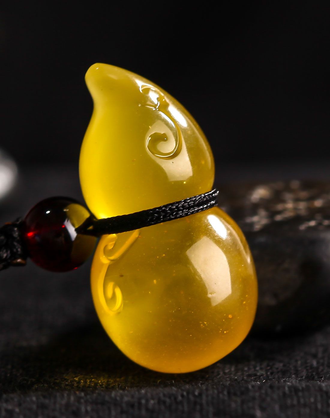 穗南 娇媚小葫芦蜜蜡吊坠富贵吉祥平安相伴多款可选(含绳)