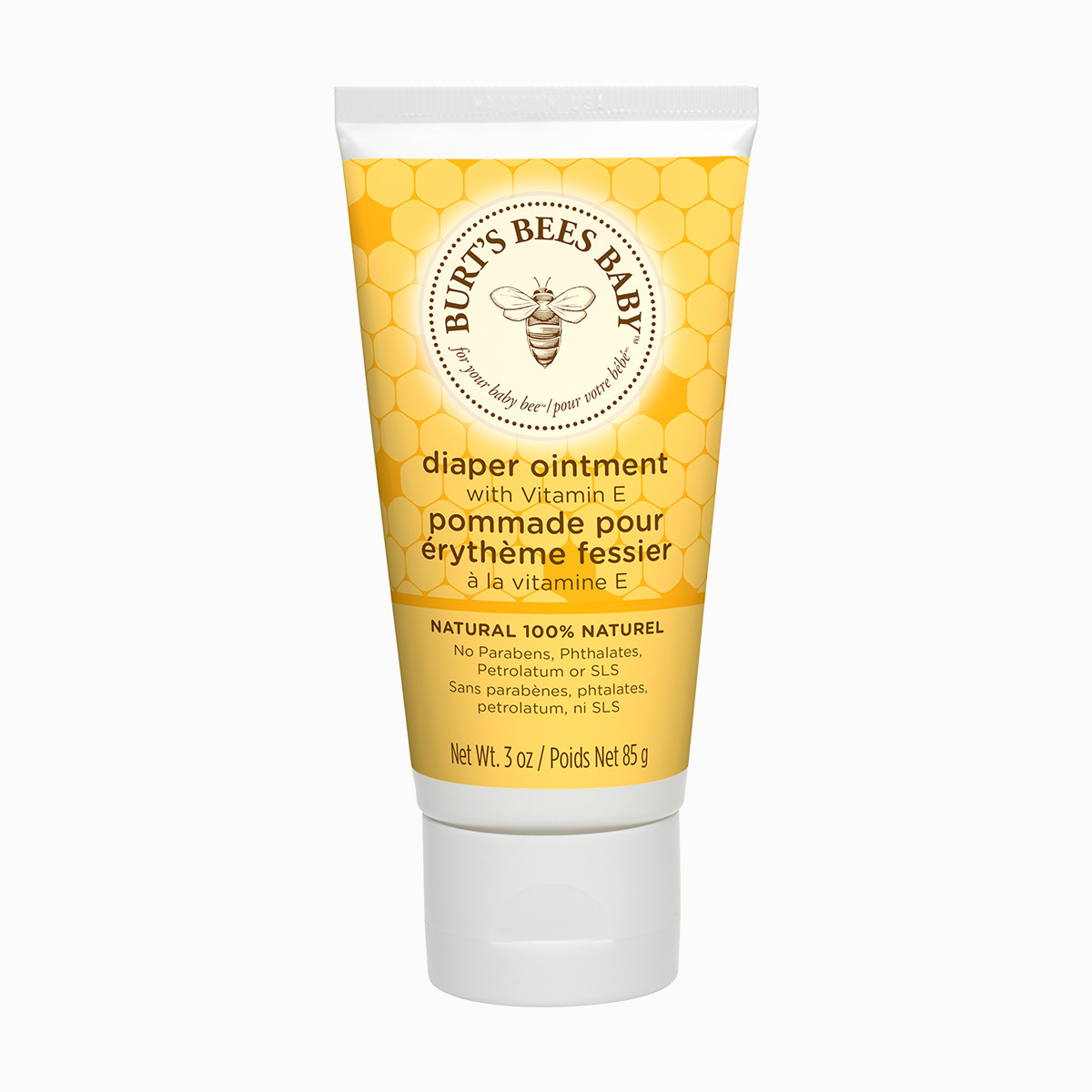 伯特小蜜蜂天然宝宝护臀膏pp霜 85g 预防红屁屁 原装进口