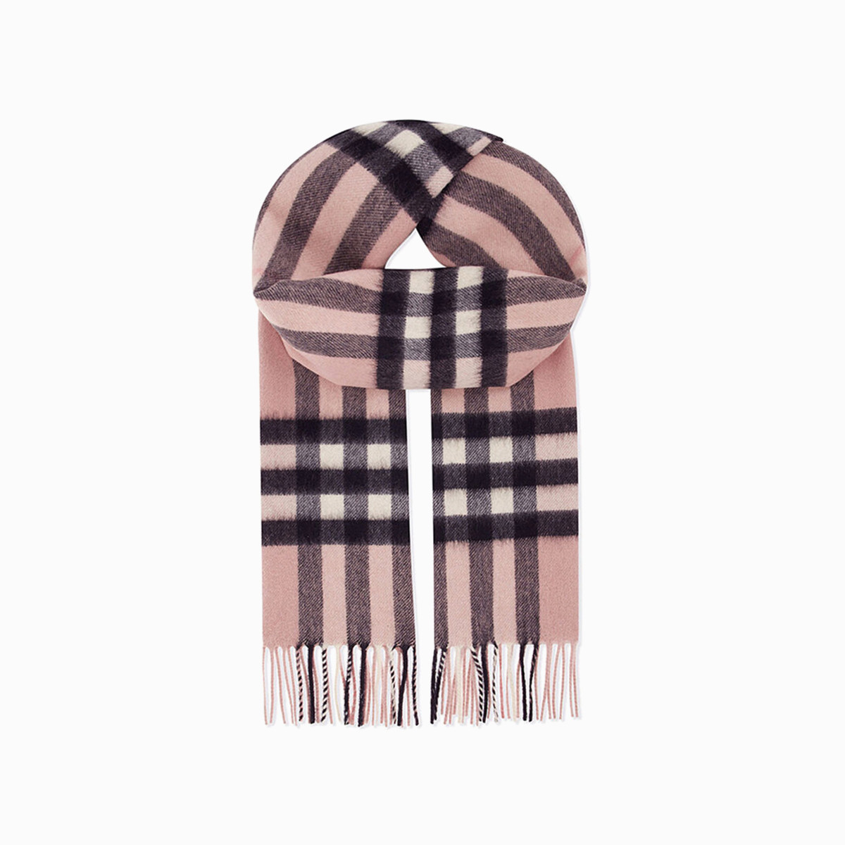 burberry 巴宝莉 女士格纹羊绒围巾