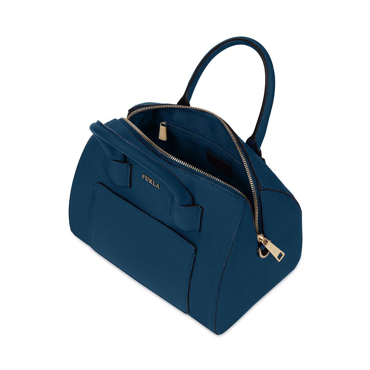 alba小号纯色单肩包手提包