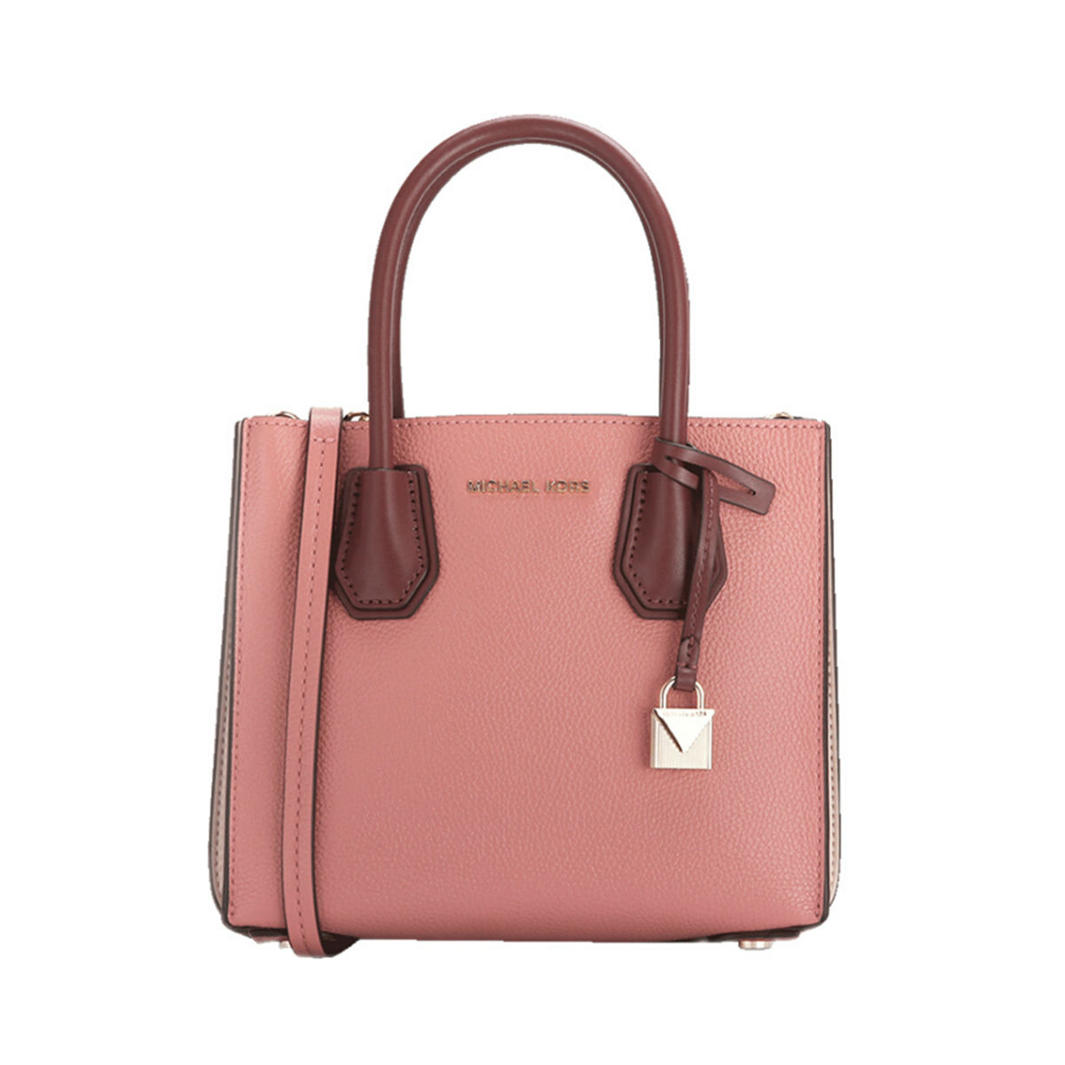 迈克高仕【人气推荐】mk mercer系列中号风琴拼色邮差包30t8tm9m2l