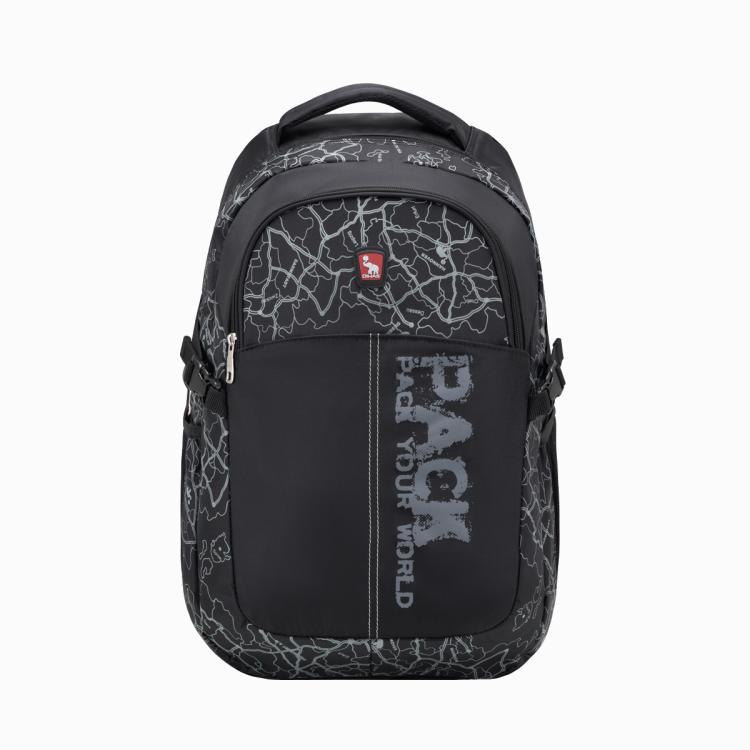 爱华仕 【中学生书包】双肩包男运动包印花男女士大容量初高中背包电脑包