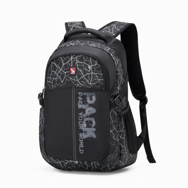 爱华仕 【中学生书包】双肩包男运动包印花男女士大容量初高中背包电脑包