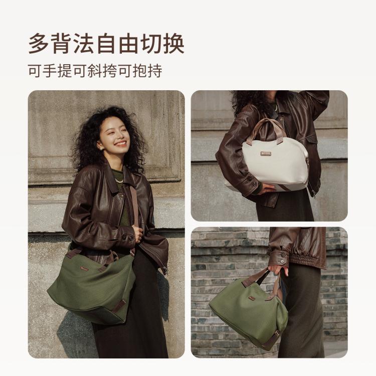 爱华仕 【城市旅行系列】旅行包女轻便行李包手提袋旅行收纳包短途出差