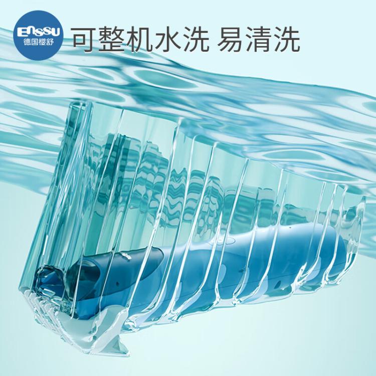 樱舒 婴儿理发器自动吸发静音剃头电推剪宝宝儿童防水陶瓷刀头