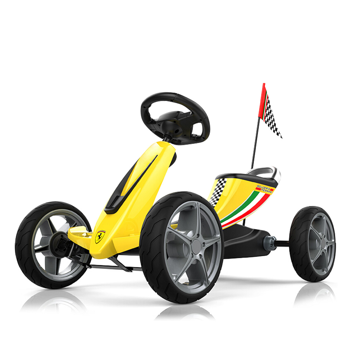 智乐堡 chi lok bo法拉利儿童卡丁车(官方授权)儿童四轮脚踏车 运动