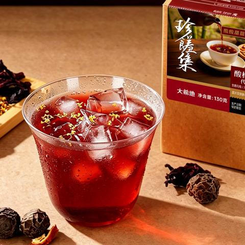 大希地 正宗老北京桂花酸梅汤原材料包130g古法乌梅汁 图片 1