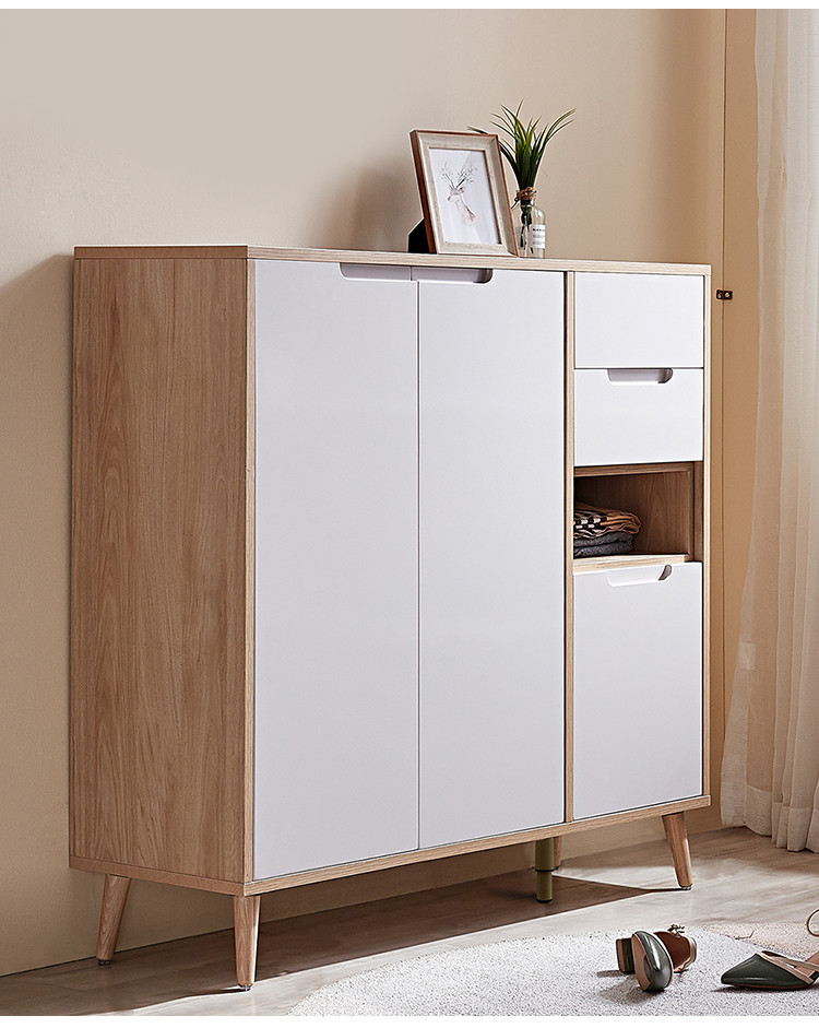 北欧鞋柜家用门口入口收纳柜大容量多层玄关柜经济型125706
