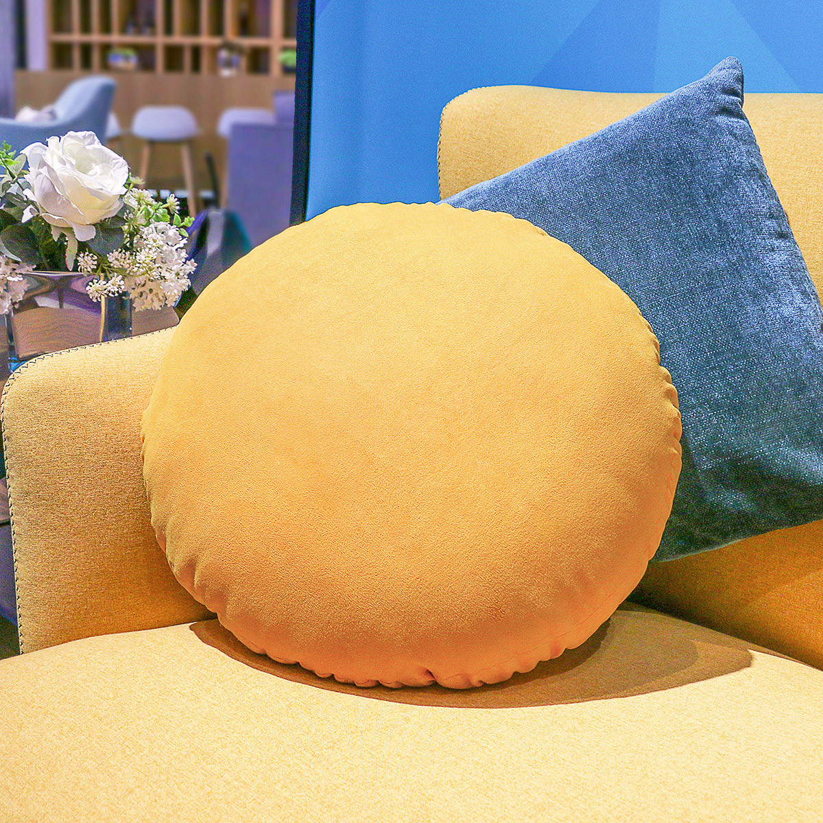 【新品预售10月中旬发货,着急勿拍哦】日式软萌太鼓圆形抱枕 萌宝