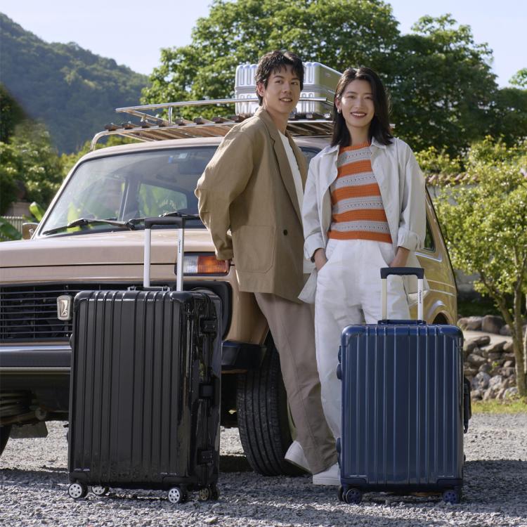 Diplomat 【爆款铝框】外交官拉杆箱时尚铝框箱经典竖纹男女旅行箱TC-909