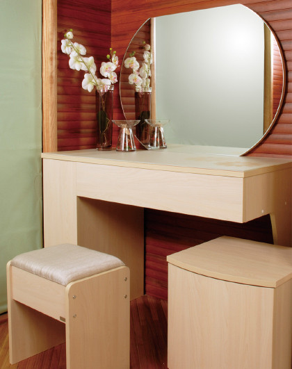 定制金 索菲亚梳妆台卧室 小户型现代简约化妆台化妆桌子柜凳子