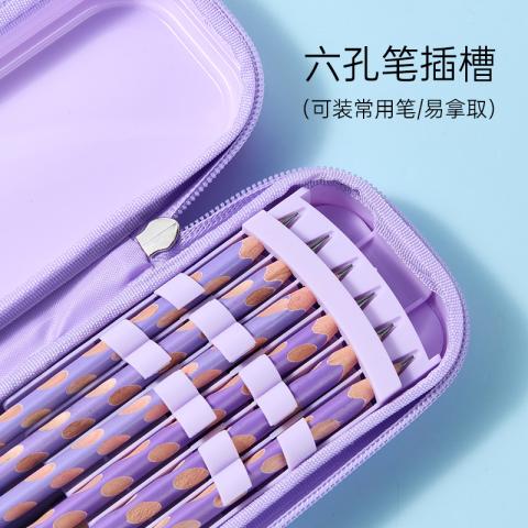 迪士尼 儿童文具盒男童笔袋小学生女大容量双层学生笔袋幼儿铅笔收纳盒 图片 4