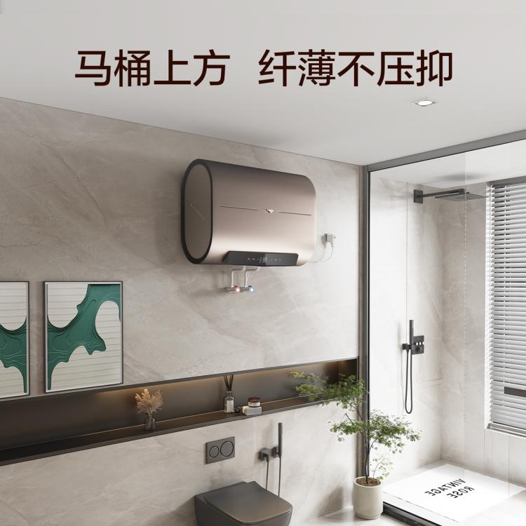 A.O.SMITH 史密斯电热水器 纤薄双胆扁桶金圭内胆双擎速热E60HGDWi AI-Link