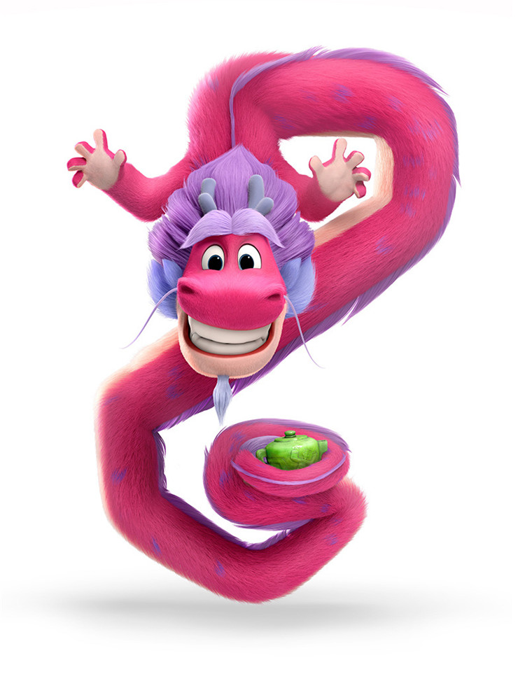 正版许愿神龙毛绒玩具公仔抱枕玩偶布娃娃儿童陪伴生日礼物