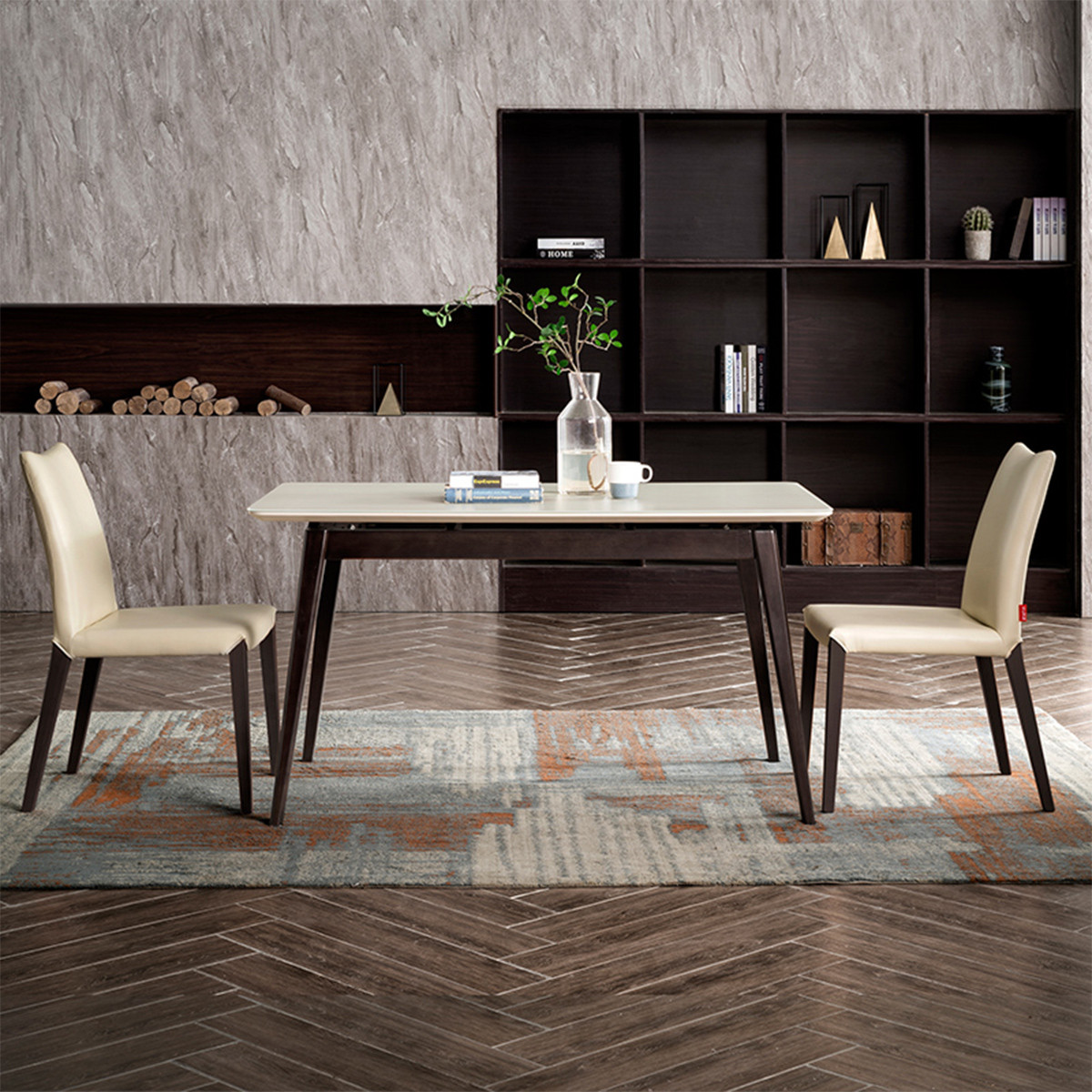 顾家家居惠尚系列 餐桌椅pt2019t