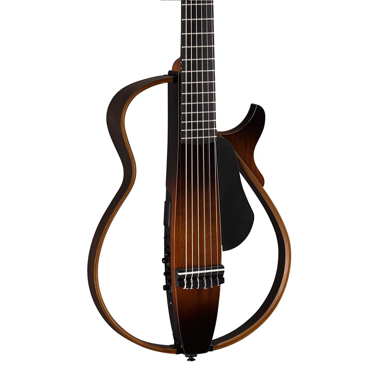 雅马哈slg200ntbs烟草渐变古典静音民谣静音吉他