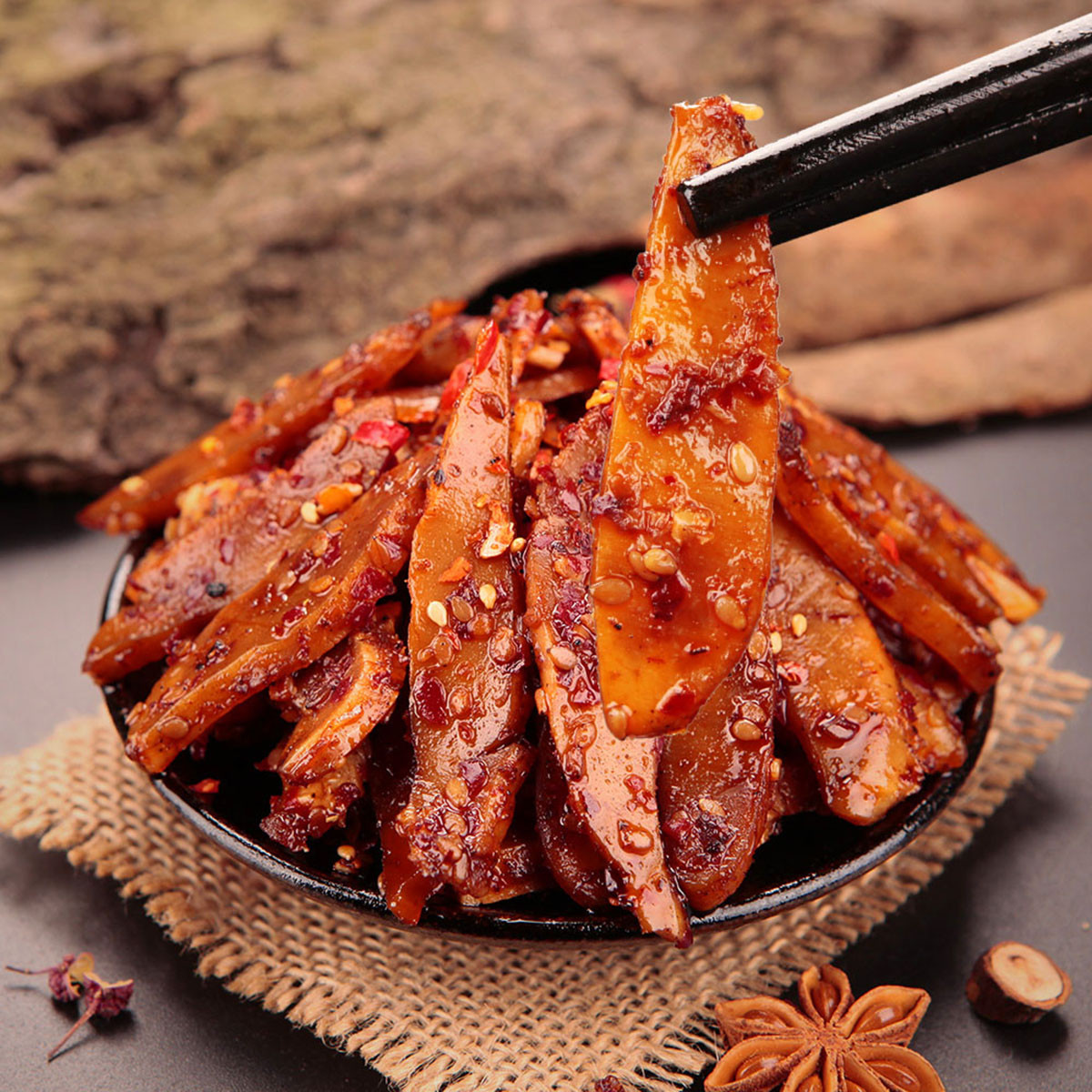 蜀道香 天椒麻辣牛板筋 四川特产零食小吃休闲食品