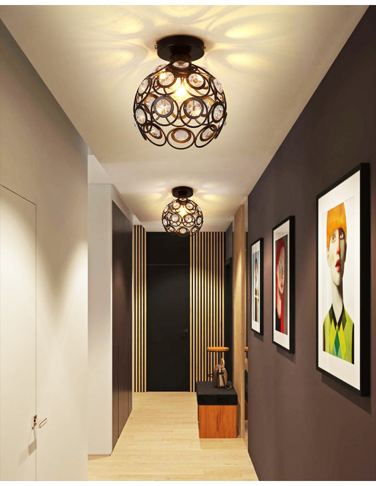 现代简约吸顶灯个性创意玄关灯过道灯走廊灯楼梯间衣帽间灯门厅灯
