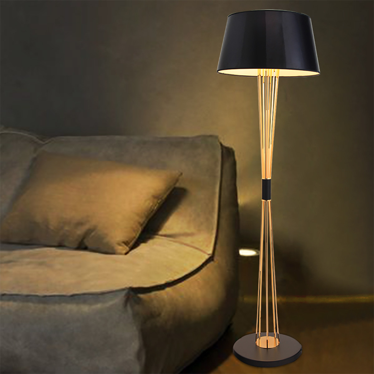 北欧宜家角落灯客厅床头沙发旁落地灯现代个性简约创意led 书房大气