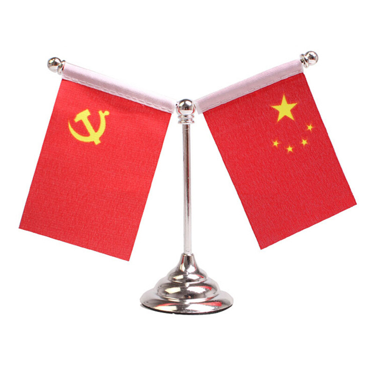 车载摆件 汽车用品 车用爱国五星小红旗党旗摆件摆饰装饰车饰精品