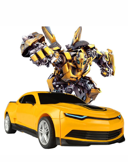 1车2用超大尺寸遥控玩具车手势感应大黄蜂 3-12岁礼物