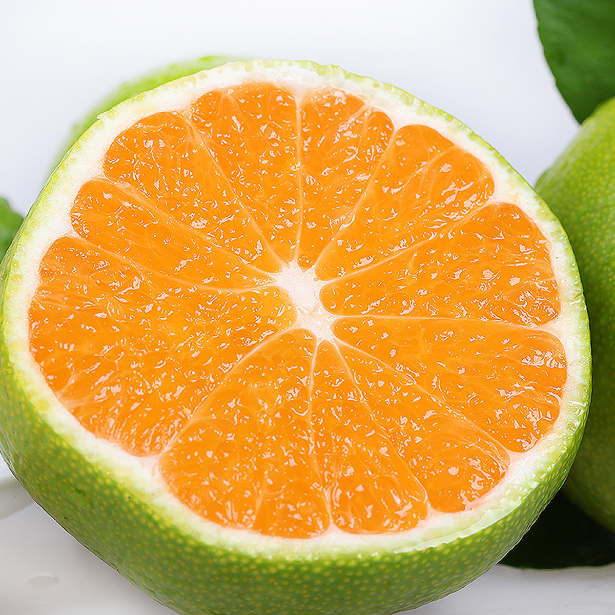 宜昌三峡蜜桔 早熟蜜桔 新鲜青皮桔子 薄皮酸甜 孕妇水果