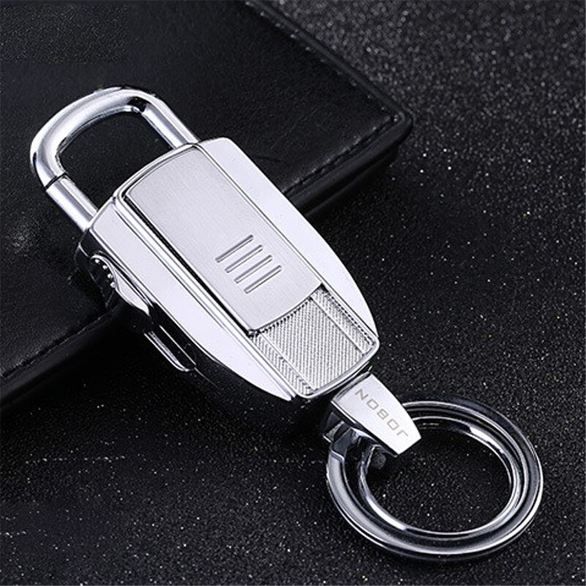 汽车钥匙扣 汽车用品腰挂式钥匙圈 男士打火机款钥匙扣创意礼品生日