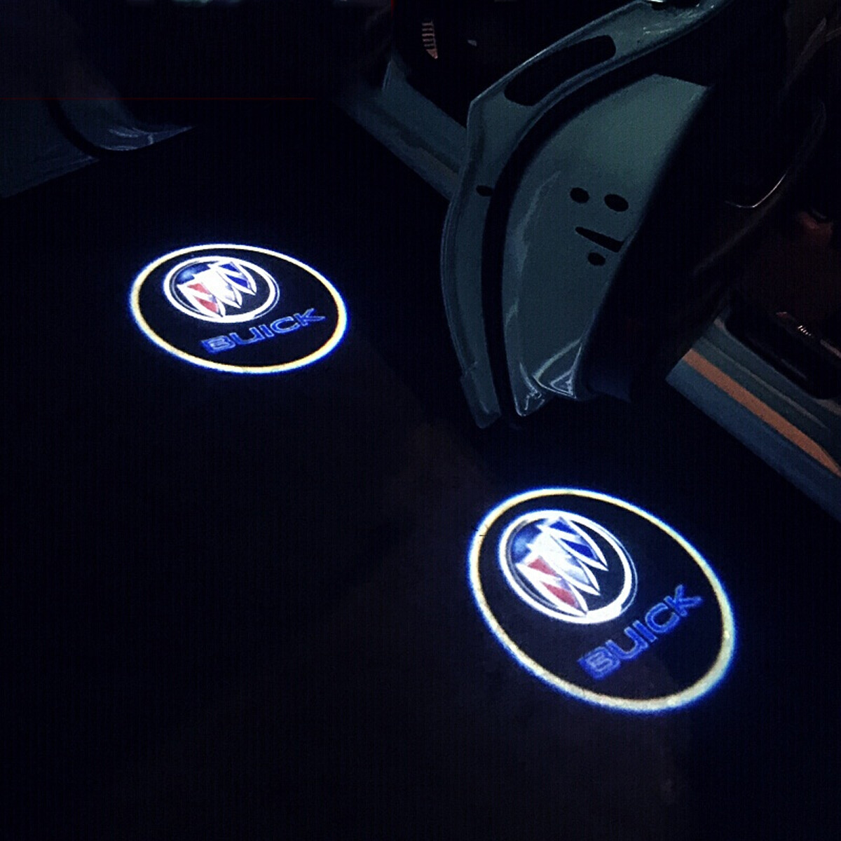 汽车迎宾灯 汽车用品奥迪宝马保时捷长安别克大众改装专用 车门迎宾灯