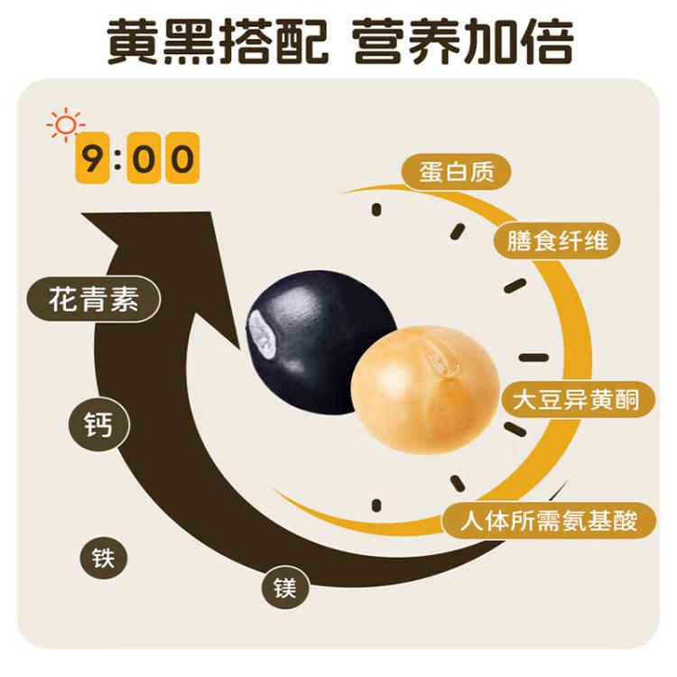 九阳豆浆 6条装九阳豆浆纯豆浆粉羽衣甘蓝奇亚籽黑养红养组合装营养代餐