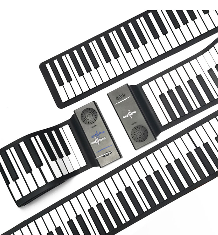 88键手卷钢琴便携式电子琴儿童初学成人折叠键盘琴