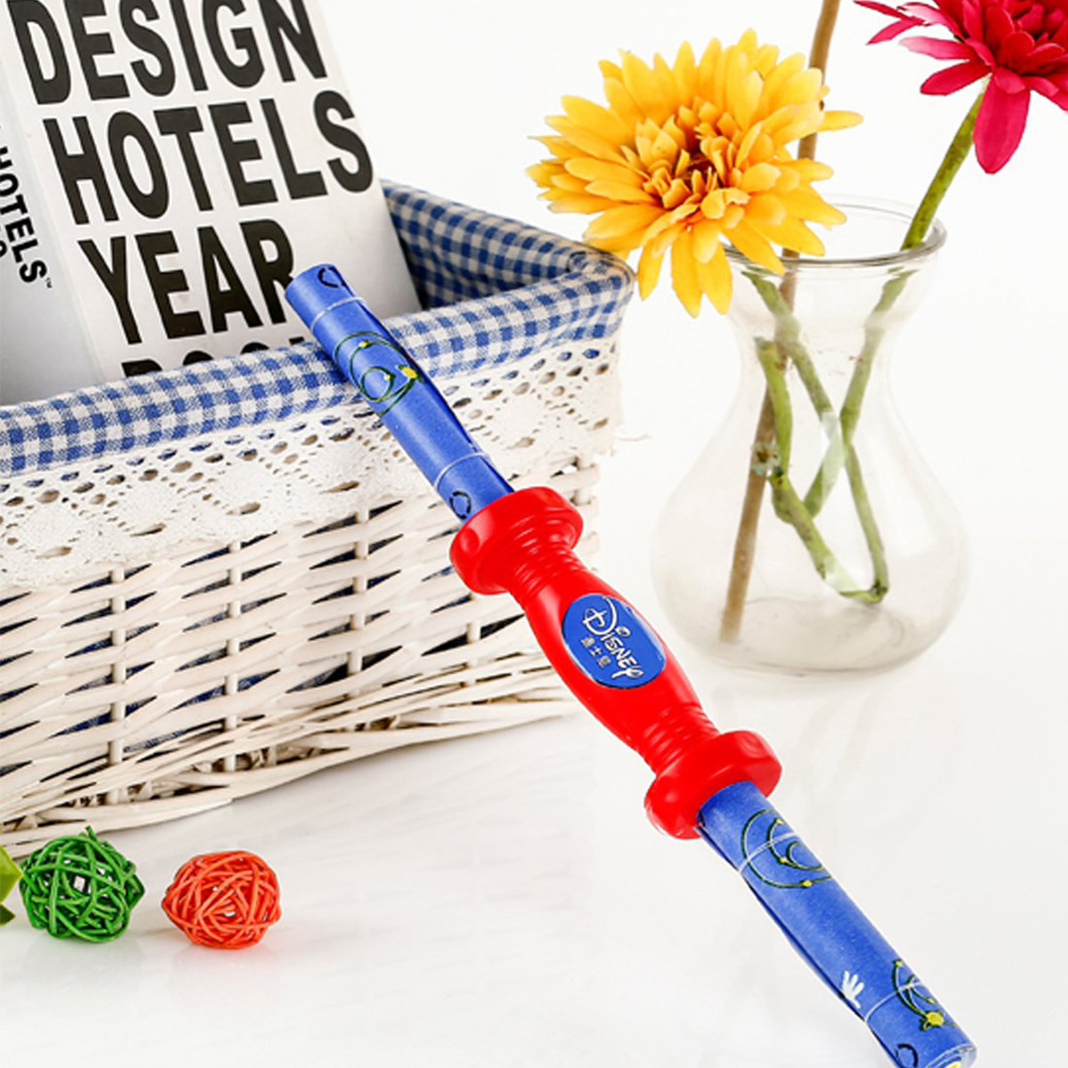 迪士尼(disney)米奇神奇魔棒 可伸缩塑料玩具 静态儿童塑料简单玩具