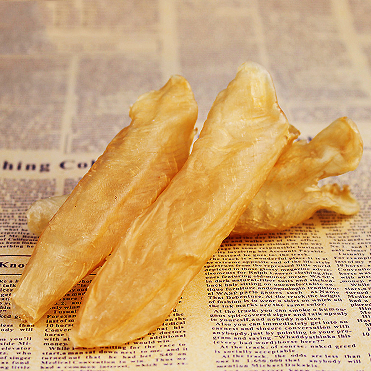 花胶鱼胶60头1a级/25克3条体验装鱼鳔黄花胶花胶干筒海鲜海产干货与